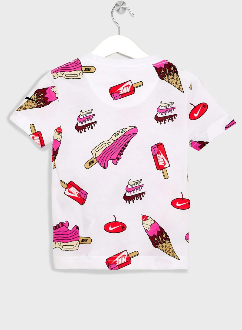 Nike Infant Basic Sole Food Printed T-Shirt