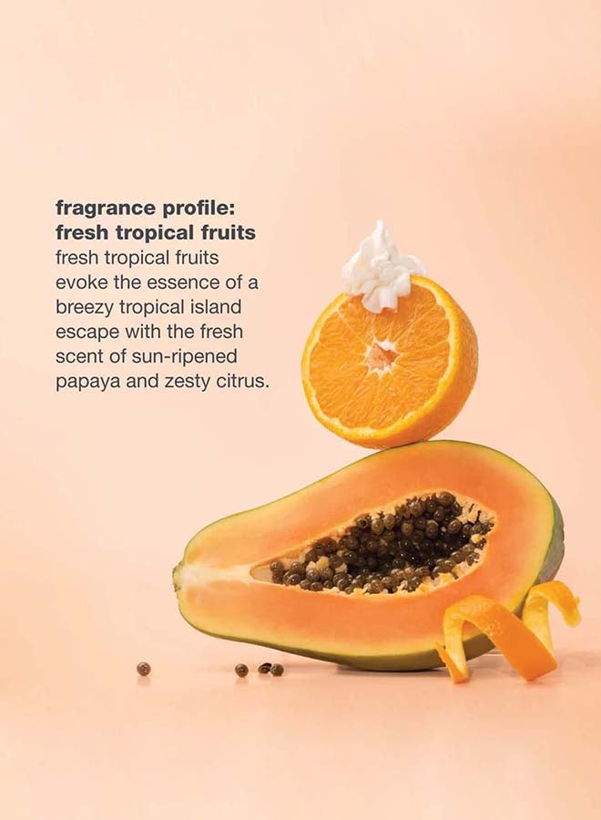 Milk Shake Lightweight Moisture Plus Conditioner with Papaya & Hyaluronic Acid - Deeply Hydrates, Softens & Strengthens Dry Hair with a Tropical Fruit Scent (250 ml) - Image 3