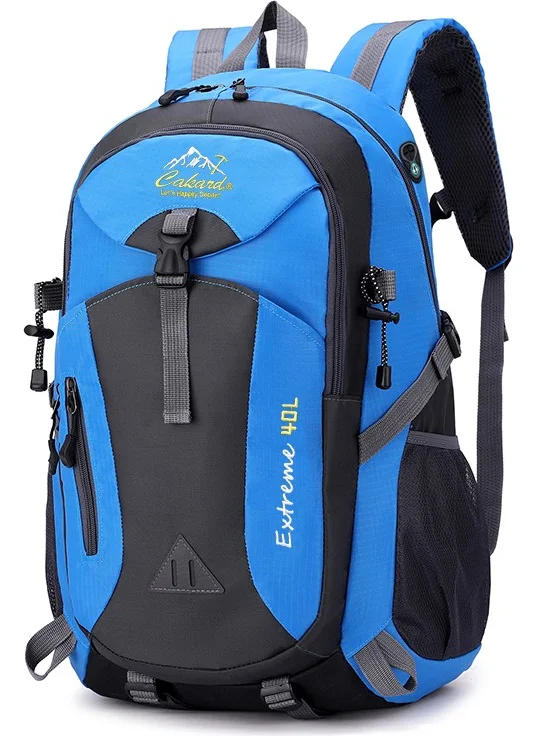 Cakard Imported Waterproof Travel Backpack 40LT Blue