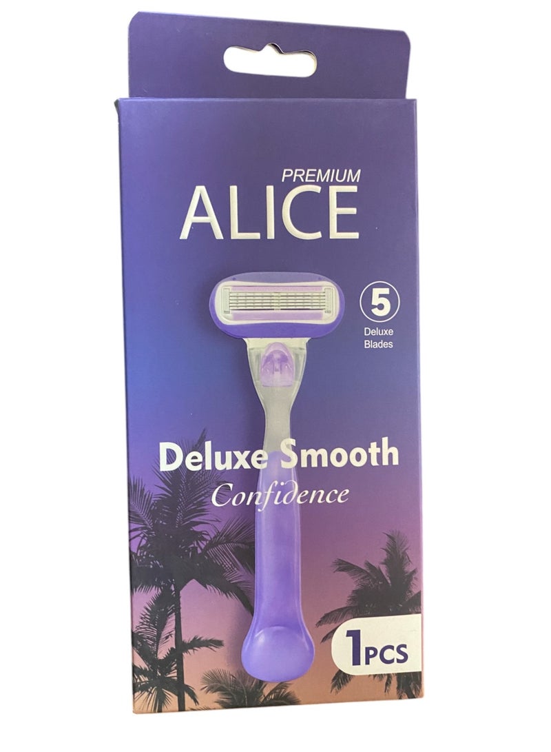 أليس أليس بريميوم 5 ديلوكس بليد ديلوكس السلس الثقة AS-23 1PCS 