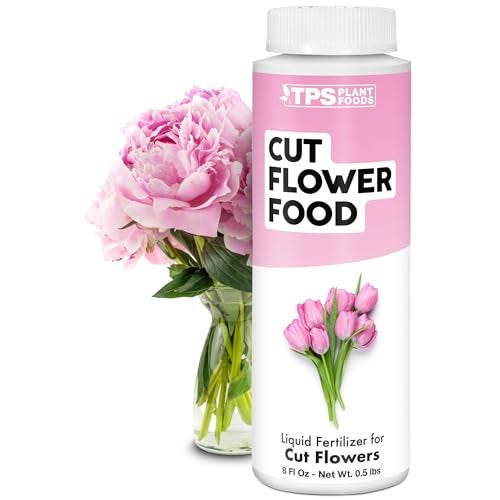 TPS NUTRIENTS Cut Flower Food, Liquid Nutrients to Keep Flowers Fresh Longer, 8 oz (250mL) - Image 1