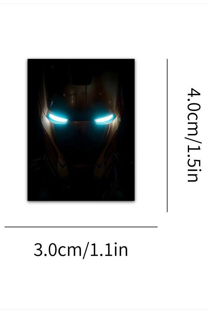 60-pieces Iron Man Sticker Pack - Let Little Heroes Create Their Own Marvel Universe! - Image 5