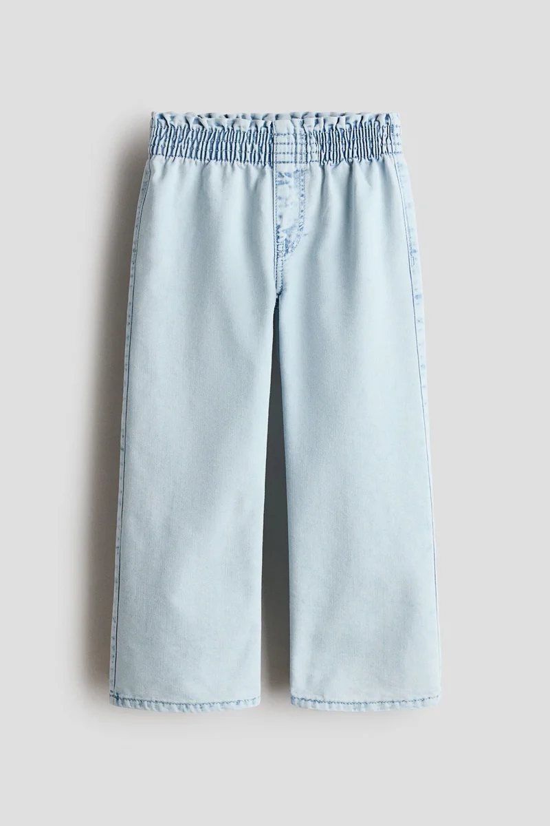 H&M Wide denim trousers