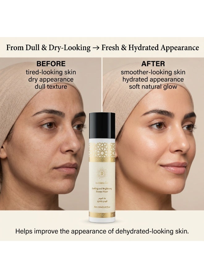 Blooming Day Soothing & Brightening Essence Water 150ml, Hydrating Facial Toner with Niacinamide & Hyaluronic Acid, For All Skin Types - Image 5