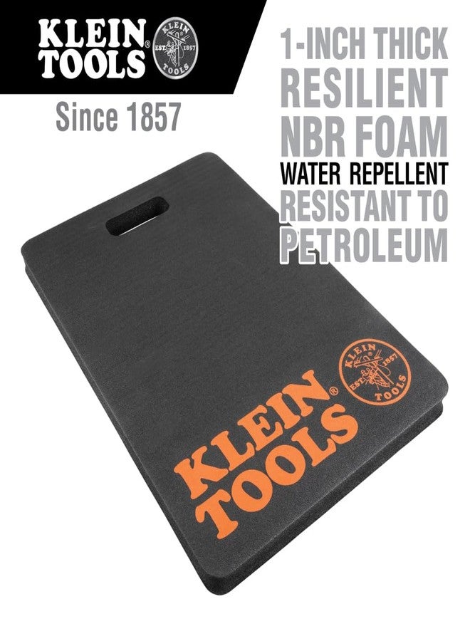 Klein Tools 60135 Kneeling Pads, Adult Men's Soft Thick Closed Cell Soft Foam Professional Tradesman Pro Pads with Handle - Image 2