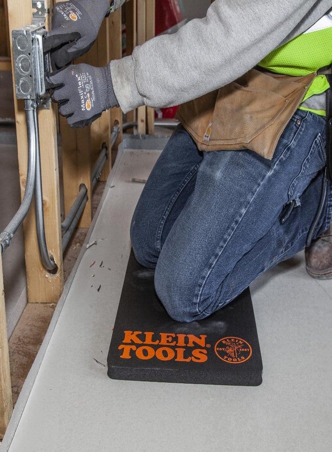 Klein Tools 60135 Kneeling Pads, Adult Men's Soft Thick Closed Cell Soft Foam Professional Tradesman Pro Pads with Handle - Image 3