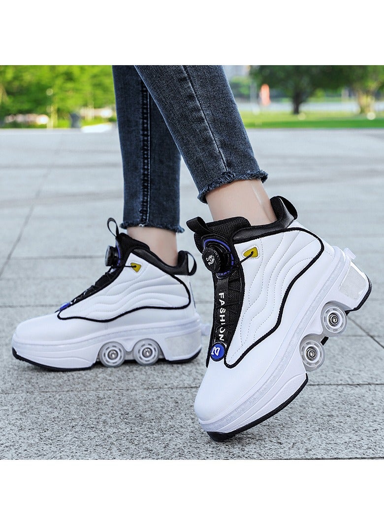 Loquat Roller Skates Shoes with Wheels - Image 4