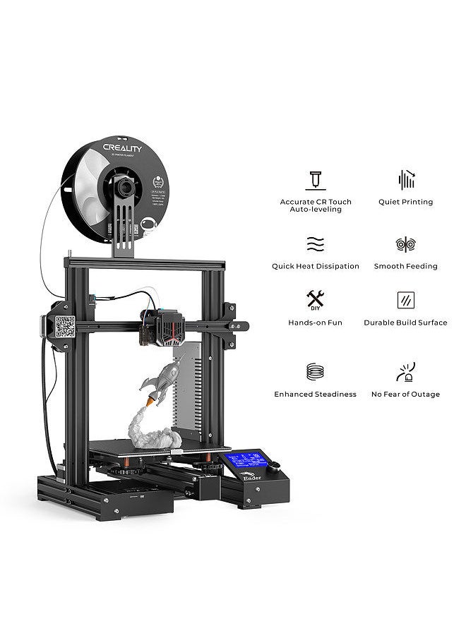 Creality 3D - Creality Ender-3 Neo Desktop 3D Printer FDM 3D Printing 220*220*250mm/8.6*8.6*9.8in Build Size - Image 1