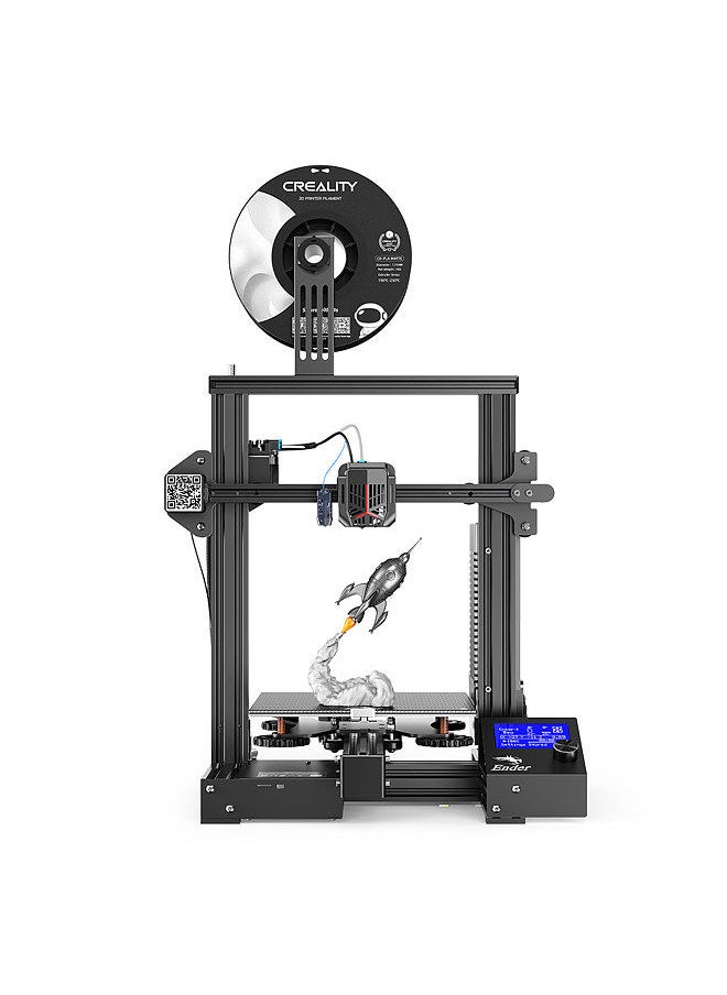 Creality 3D - Creality Ender-3 Neo Desktop 3D Printer FDM 3D Printing 220*220*250mm/8.6*8.6*9.8in Build Size - Image 1