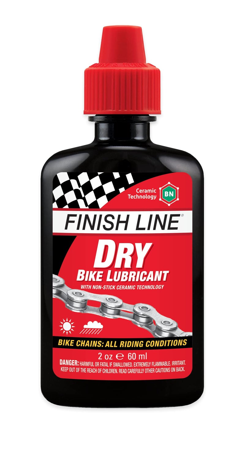 Finish Line Dry Bike Lubricant Squeeze Bottle 2 Ounce