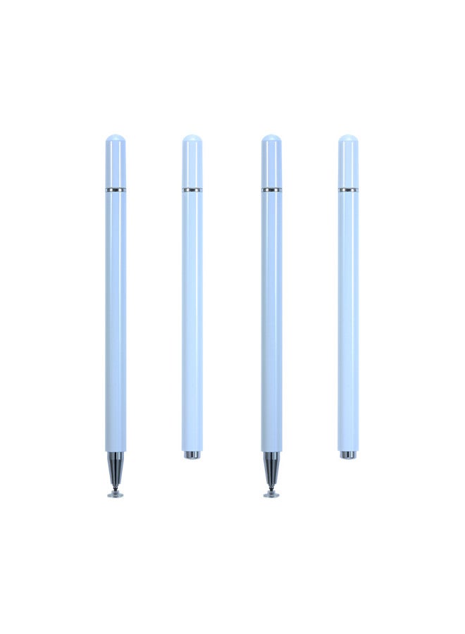 Magnetic Suction Pen Cap Round Disk Head Capacitive Pen Suction Cup Touch Control For Mobile Tablet Cutting Touch Handwriting-Color:White [magnetic Pen Cap Disc Pen]]  - Image 5