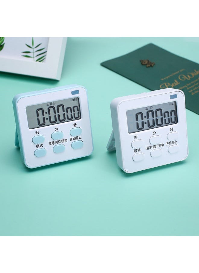 Kitchen Timer Fifth Generation Clock Alarm Can Be Set In The Quiet Room Flashing Light Vibration And Noise Snooze-Display Accuracy:0.1