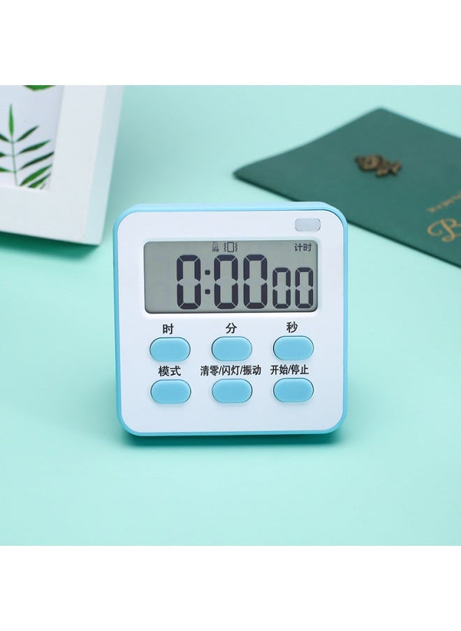 Kitchen Timer Fifth Generation Clock Alarm Can Be Set In The Quiet Room Flashing Light Vibration And Noise Snooze-Display Accuracy:0.1