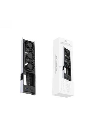 Universal cooling fan for PS5pro/PS5slim with intelligent temperature control and rear fan featuring RGB colorful lights. - pzsku/Z0C31CCD4FE4CA0FFCC8EZ/45/1743064285/b059fb9e-e4ce-46d2-b83e-4330d6dcd014