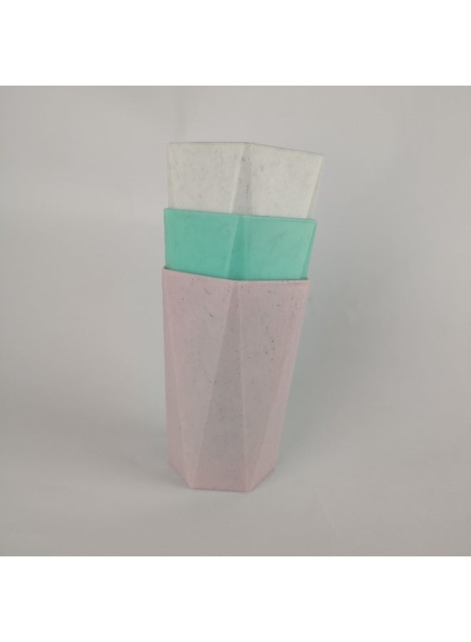 Set of 3 Plastic Cups – Practical for Everyday Use - Image 1