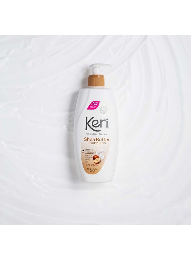 Keri Nourishing Shea Butter Body Lotion, 15 Ounce - Image 5