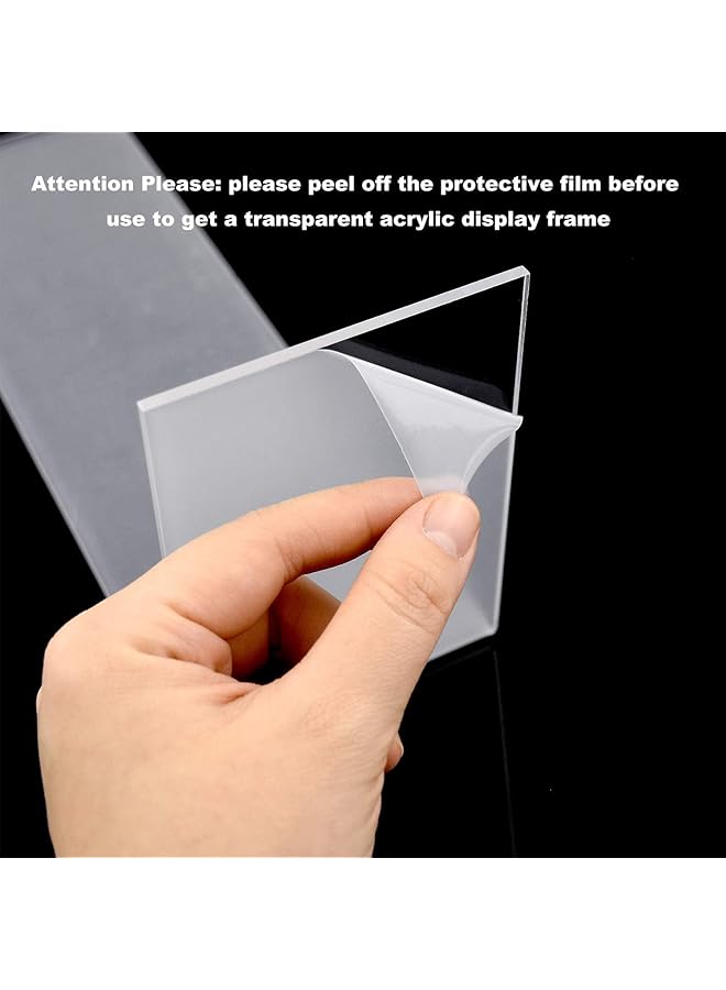 إيروريكس حامل عرض من الأكريليك الشفاف، حامل عرض العطور، مجموعة عرض طاولة الحلوى، حامل عرض الكب كيك، رف عرض متدرج للتنظيم والديكور - Image 3