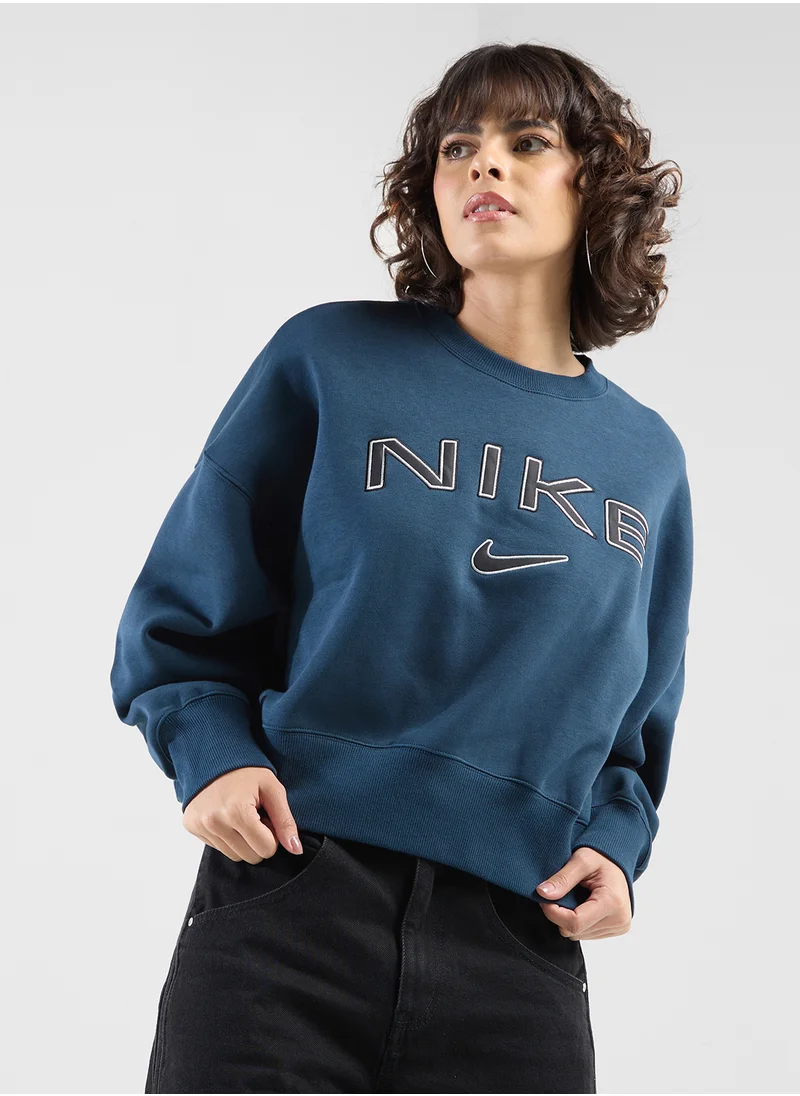 نايكي Nsw Phoenix Fleece Oversized Sweatshirt