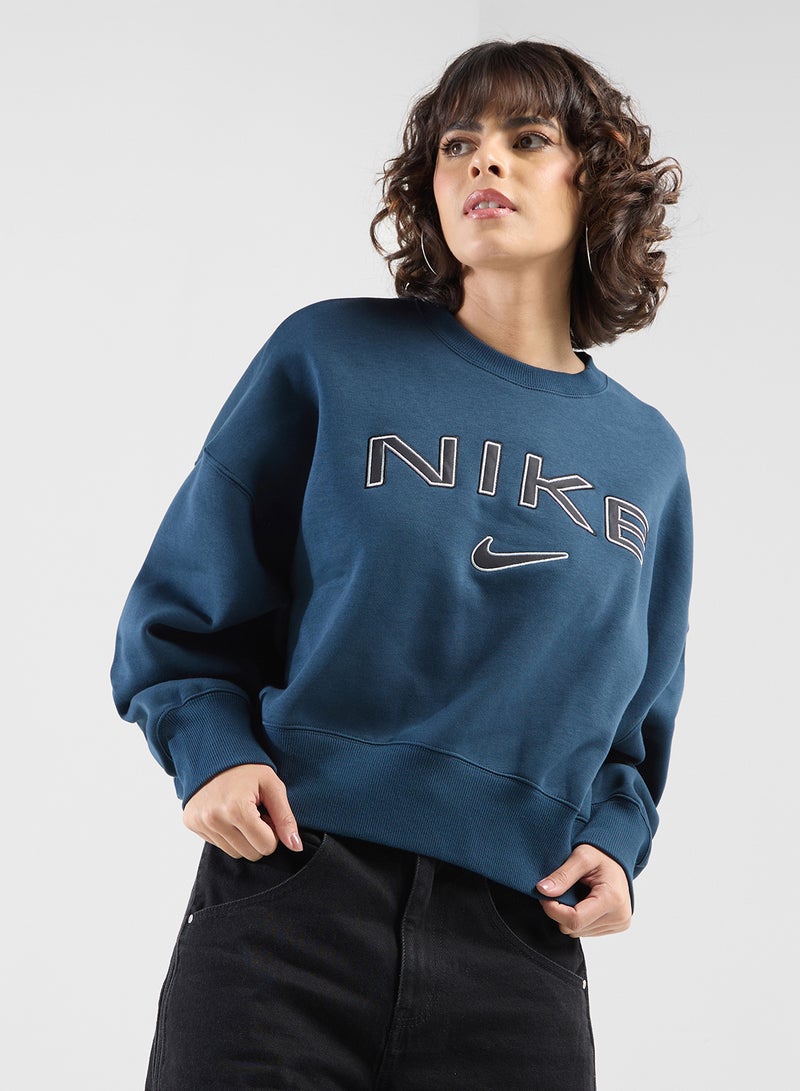 Nike Nsw Phoenix Fleece Oversized Sweatshirt - Image 1