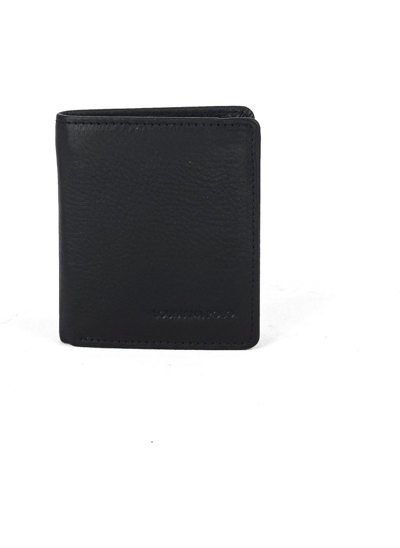 Louisiana Polo Leather Men's Wallet Black 1783  - Image 1