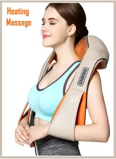 Toshonics 3D Shiatsu Neck and Shoulder Massager with Heat – U-Shaped Deep Tissue Kneading, Vibration, Tapping & Thermal Therapy – Home, Office, Car Use – Full Body Muscle Pain Relief for Back, Waist, Foot, Abdomen  - Image 2