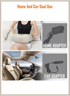 Toshonics 3D Shiatsu Neck and Shoulder Massager with Heat – U-Shaped Deep Tissue Kneading, Vibration, Tapping & Thermal Therapy – Home, Office, Car Use – Full Body Muscle Pain Relief for Back, Waist, Foot, Abdomen  - Image 5