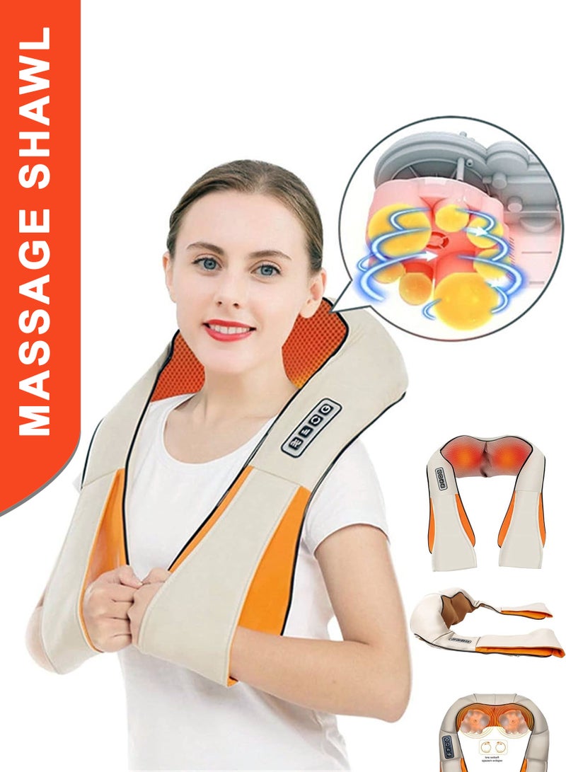 Toshonics 3D Shiatsu Neck and Shoulder Massager with Heat – U-Shaped Deep Tissue Kneading, Vibration, Tapping & Thermal Therapy – Home, Office, Car Use – Full Body Muscle Pain Relief for Back, Waist, Foot, Abdomen  - Image 1