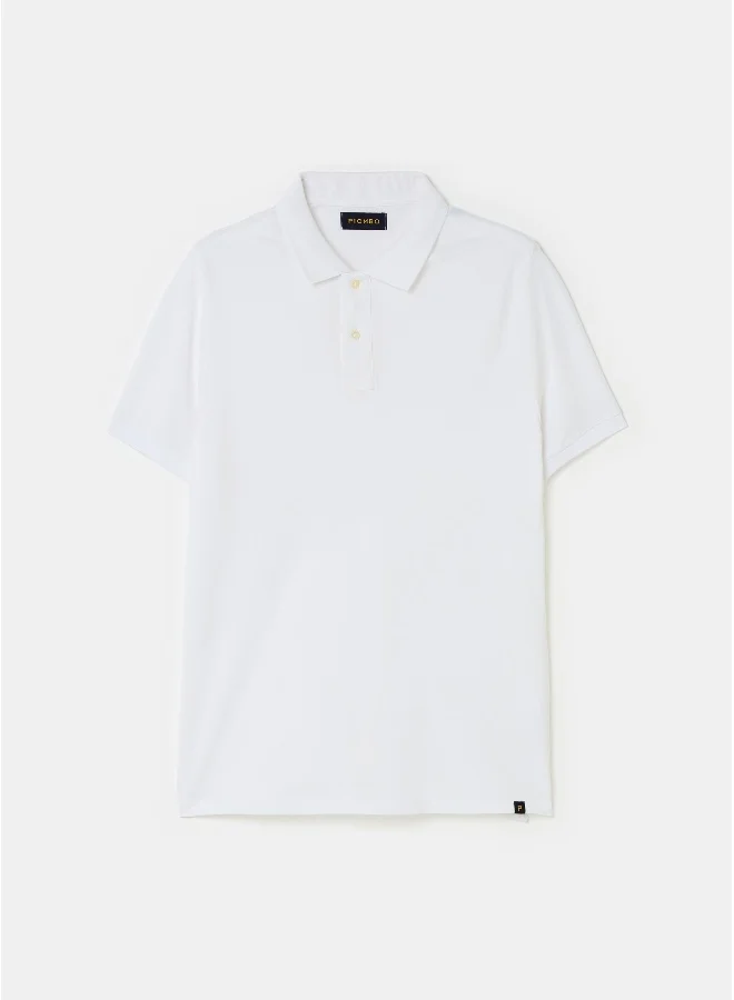 Ovs Supima cotton piquet polo shirt
