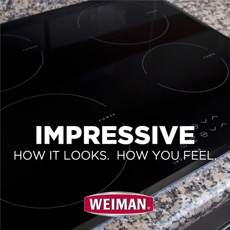 Weiman Cook Top Scrubbing Pads - Gently Clean and Remove Burned-on Food from All Smooth Top and Glass Cooktop Ranges, 3 reusable pads - Image 2
