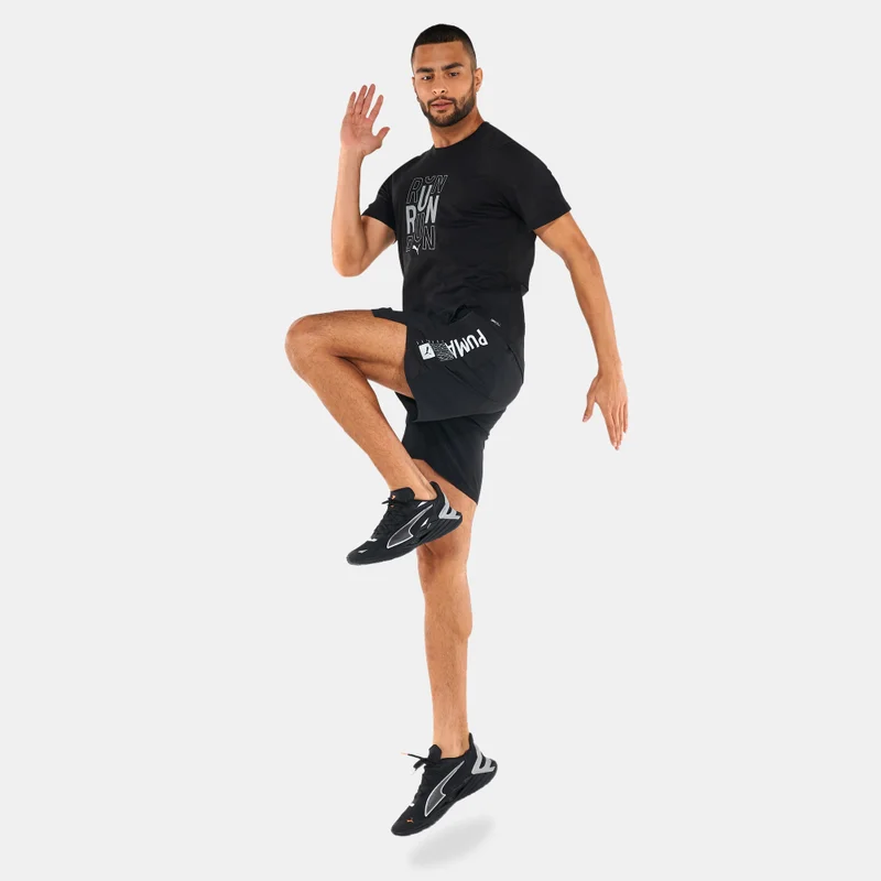PUMA Men's Performance Logo Running T-Shirt
