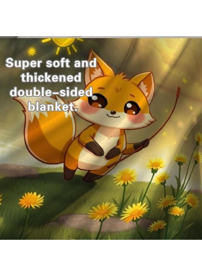 general Children's or student cartoon flannel thin blanket (warm and comfortable, suitable for sleep, games) 100cm*150cm - 1141 - Image 5