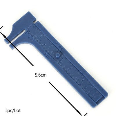 Handmade Earrings Jewelry Pliers DIY Tool Kit Plastic vernier caliper 1