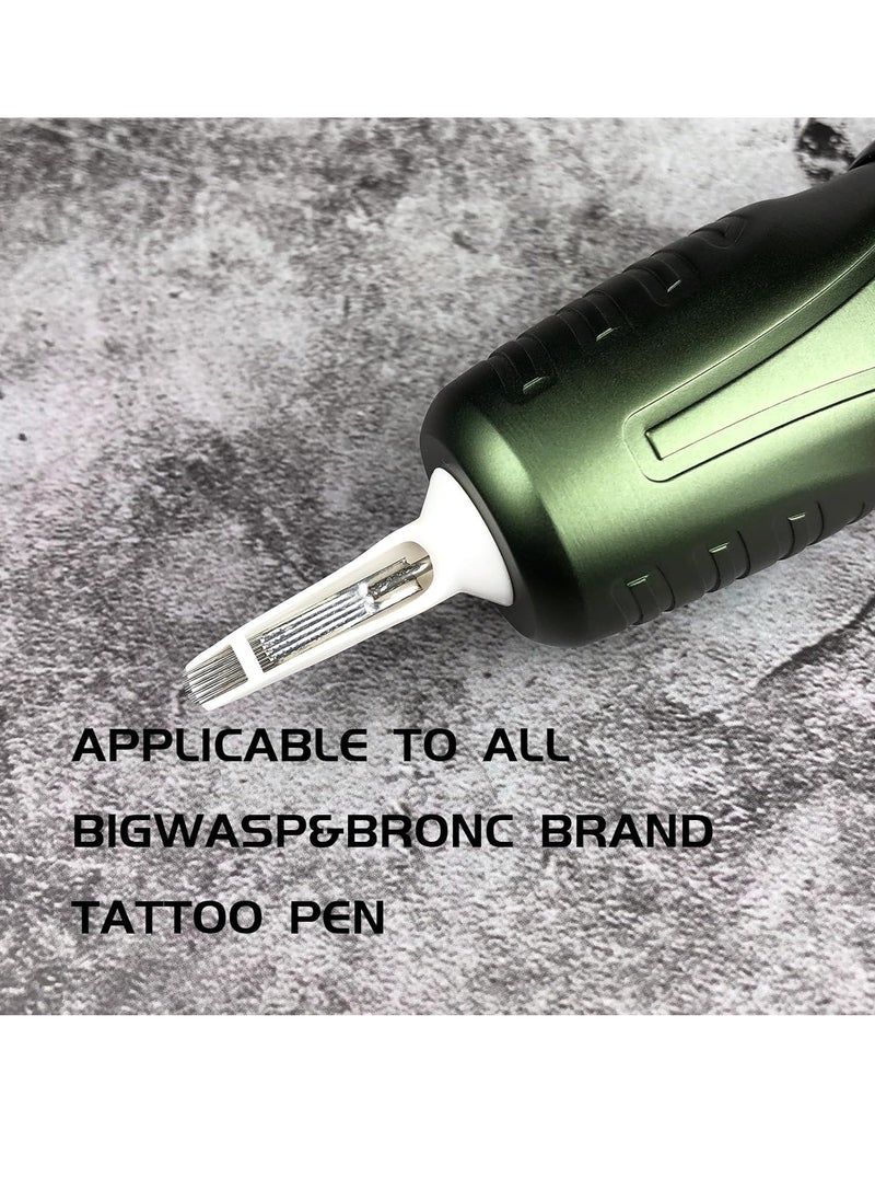 BIGWASP - BIGWASP Professional Disposable 1015RM Tattoo Needle Cartridge #10 Bugpin 15 Curved Magnum (15RM) 20Pcs - Image 1