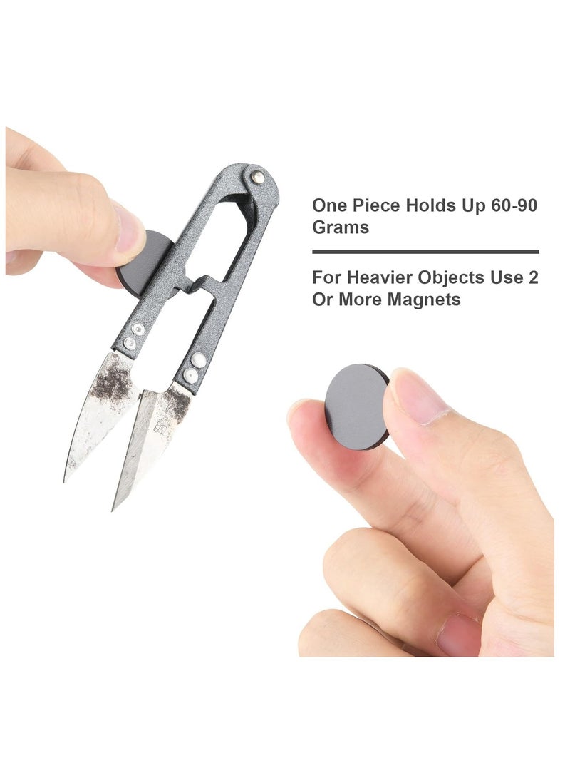 Magnetic Dots with 3M Adhesive Backing, Strong Magnetic Circles Flat Rubber Magnet Squares, Sticky Magnet Dots for Most Surfaces, Refrigerator Whiteboard Dry Erase Board (20mm, Round, 100 pcs) - Image 4