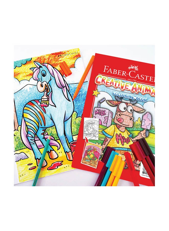 FABER-CASTELL Animal Olympics Colouring Book