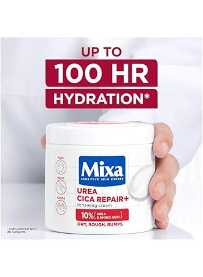 Mixa Urea Cica+ Repair​ Cream Jar 400ml - Image 4
