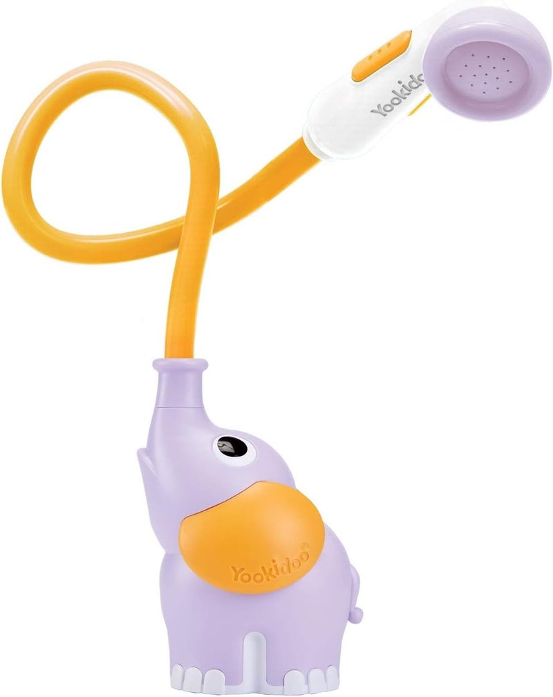 Yookidoo Elephant Baby Shower - Purple - Image 1