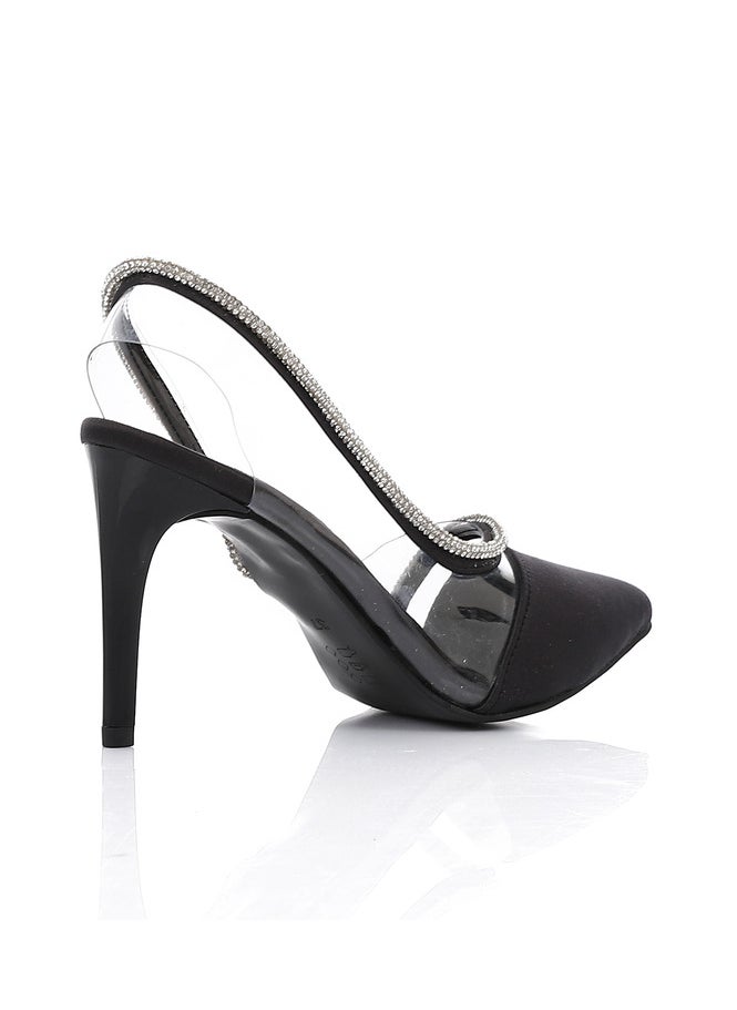 Mr.joe Soriee Heels Black For Women 3963  - Image 2