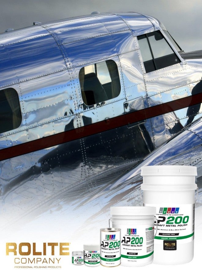 Rolite AP20045z Model AP200 Aircraft Metal Polish, 4.5 oz, Coarse Polish for Airplane Aluminum and Bare Metal Surfaces, Ideal for Aircraft, Low Sling, Professional Aircraft Detailer - Image 3