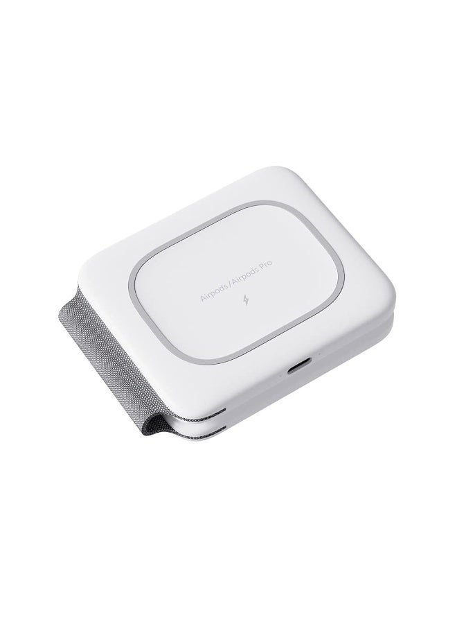3 in 1 Foldable Wireless Charger Station – 15W Magnetic Fast Charging Pad for iPhone 15/14/13/12 Series, Apple Watch, AirPods – Portable Travel Wireless Charging Dock, MagSafe Compatible, Multiple Devices Charger