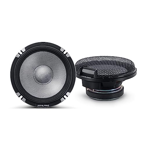 Alpine R2S652 65 RSeries Pro HighResolution 2Way Component Speaker Set Pair - Image 3