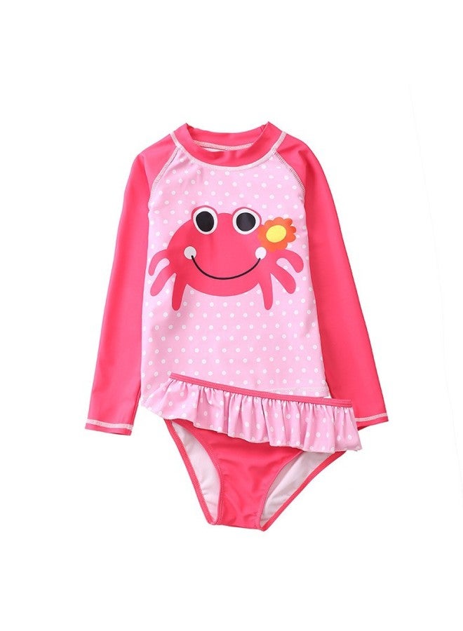 Children's Swimsuit Girls European And American Pineapple Flamingo Swimsuit Girls Two-piece Swimsuit