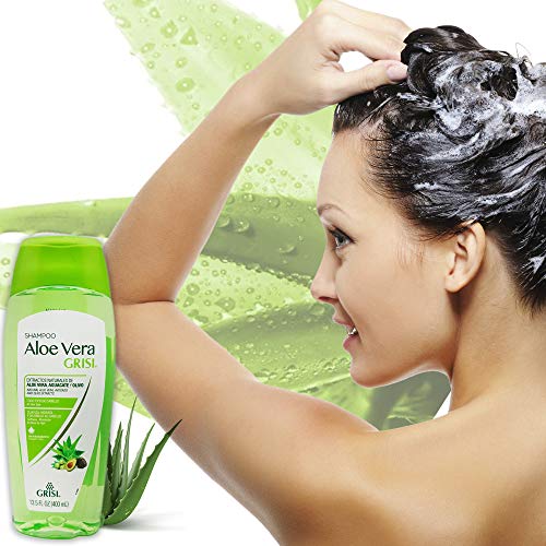 Grisi Aloe Vera Shampoo | Moisturizing Hair Product with Aloe Extract, Paraben-Free for Soft, Shiny Hair - 13.5 Fl Ounces - Image 5