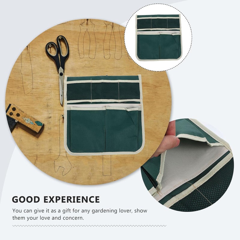 Yardwe Kneeling Stool Side Pockets Lawn Tools Portable Seat Work Knee Pads Garden Kneeler Bag Small Tool Bag Gardening Storage Organizer Garden Work Seats Tool Bag Kneeler Seat Tool Pouch - Image 2