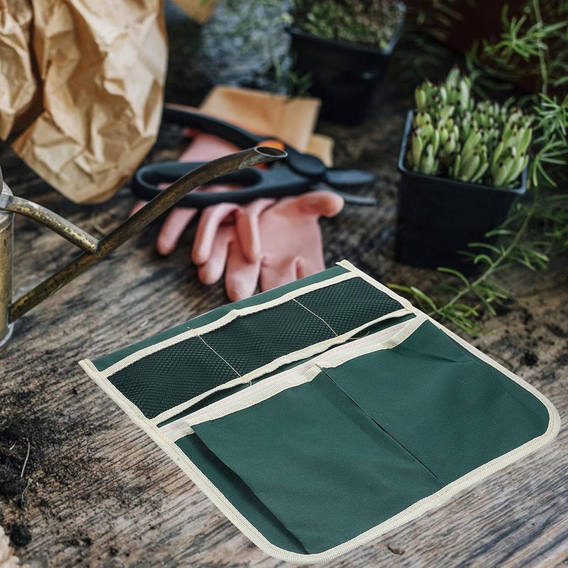 Yardwe Kneeling Stool Side Pockets Lawn Tools Portable Seat Work Knee Pads Garden Kneeler Bag Small Tool Bag Gardening Storage Organizer Garden Work Seats Tool Bag Kneeler Seat Tool Pouch - Image 5