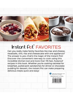 Publications International, Ltd. Instant Pot Favorites: Fast, Fresh and Foolproof Recipes for Your Electric Pressure Cooker  - Image 2