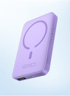 AOLON Aolon Magnetic Wireless Charging Mini Power Bank 10000 mAh (purple)  - Image 1