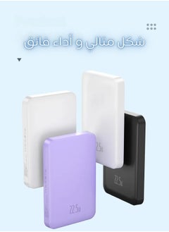 AOLON Aolon Magnetic Wireless Charging Mini Power Bank 10000 mAh (purple)  - Image 2