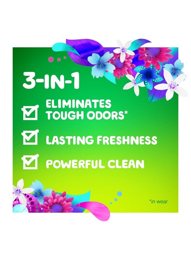 Gain + Odor Defense Liquid Laundry Detergent Super Fresh Blast Scent 154 fl oz 107 Loads HE Compatible - Image 2