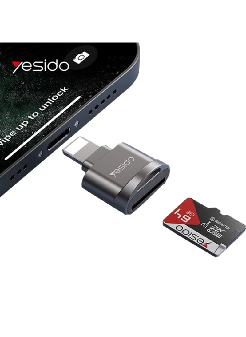 Yesido Lightning Interface Card Reader  - Image 1